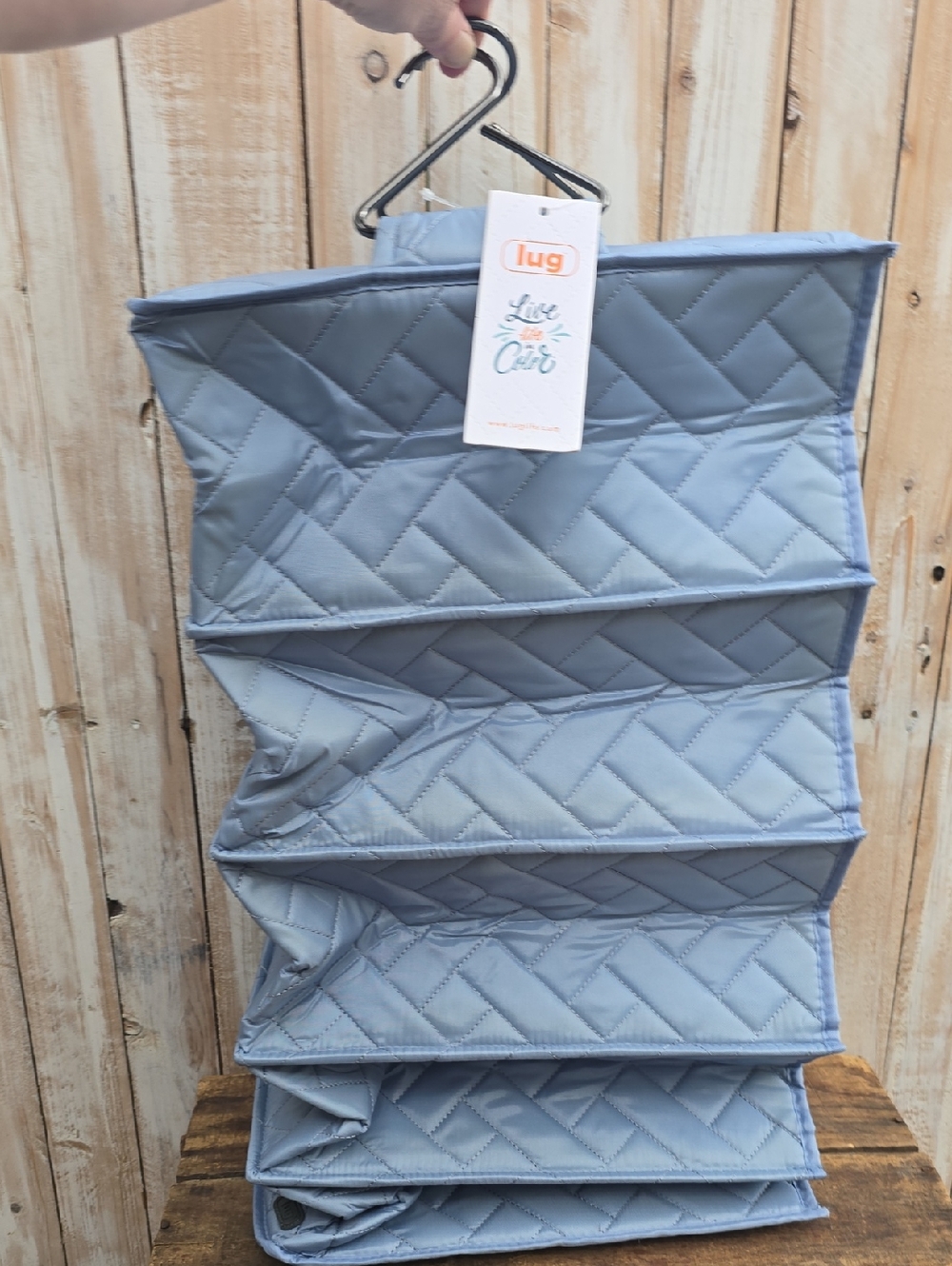 Lug Stowaway 5 Shelf Hanging Organizer NWT